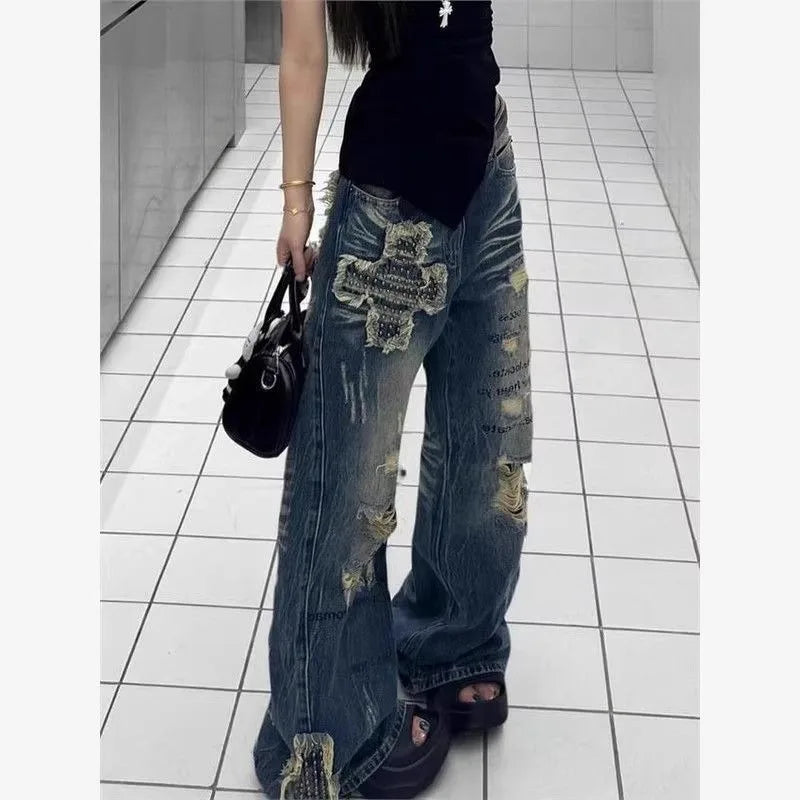 Vintage Distressed Jeans